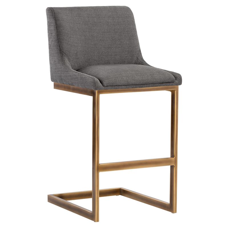 Tommy Bahama Home Ocean Club 30" Swivel Bar Stool in Taupe and Cream