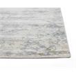 Sunpan Marrakech 9x12 Modern Viscose Fabric Hand-Loomed Rug in Gray