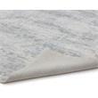 Sunpan Marrakech 9x12 Modern Viscose Fabric Hand-Loomed Rug in Gray