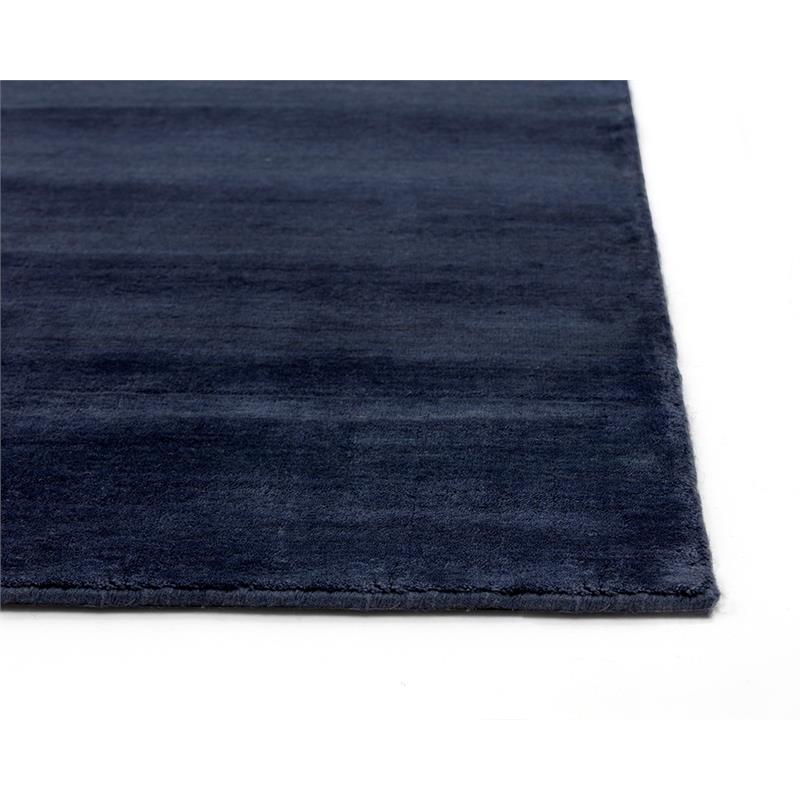 Sunpan Alaska 9x12 Modern Viscose Fabric Hand-Loomed Rug in Navy