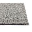Sunpan Umea 5x8 Contemporary Wool Hand-Woven Rug in Silver Finish