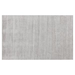 sunpan alaska 5x8 modern viscose fabric hand-loomed rug in gray/ivory
