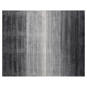 sunpan lagos 8x10 modern viscose fabric hand-loomed rug in gray