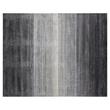 Sunpan Lagos 8x10 Modern Viscose Fabric Hand-Loomed Rug in Gray