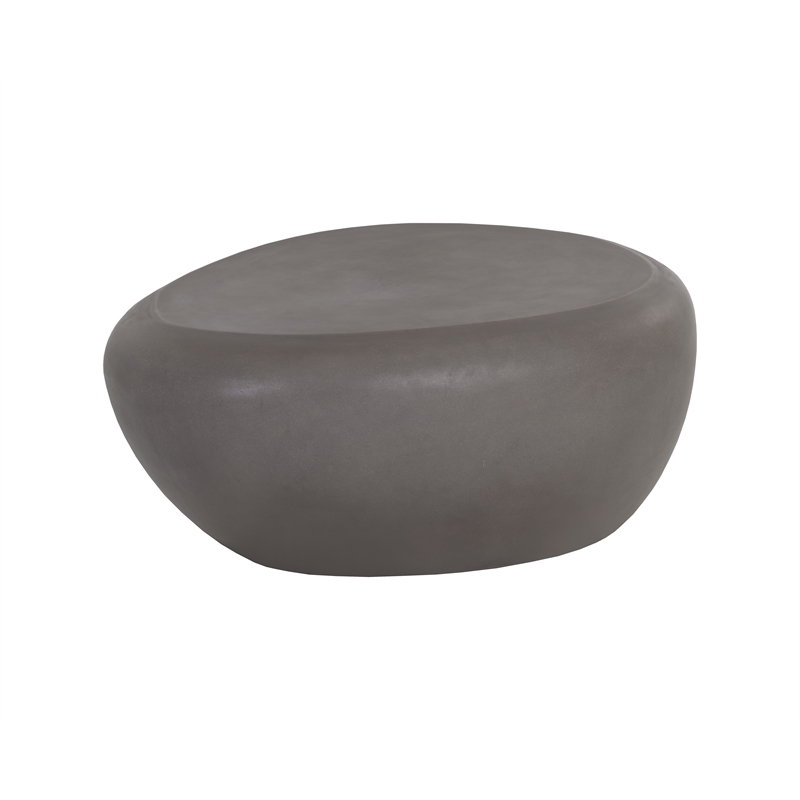 Sunpan Corvo Concrete Coffee Table - Small - Gray