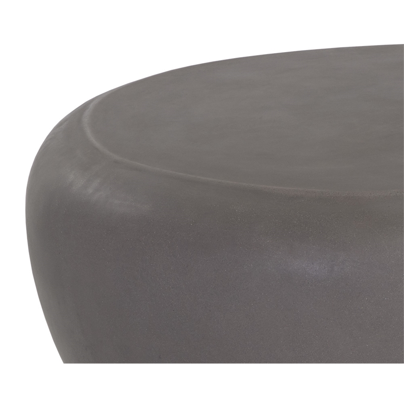 Sunpan Corvo Concrete Coffee Table - Small - Gray
