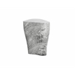 Sunpan Dali Concrete End Table - Small - Marble Look - Gray