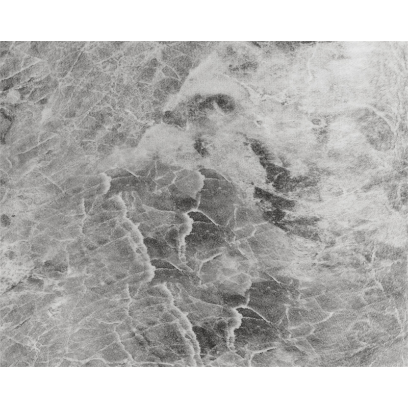 Sunpan Dali Concrete End Table - Small - Marble Look - Gray