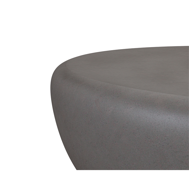 Sunpan Iolite Concrete Coffee Table - Grey