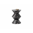 Sunpan Union Concrete End Table - Marble Look - Black