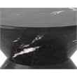 Sunpan Union Concrete End Table - Marble Look - Black