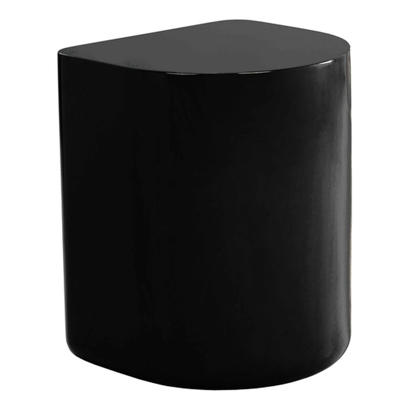 Brant House Dree Concrete End Table - Black