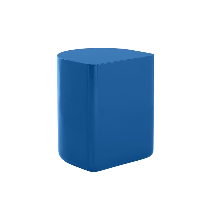 Brant House Dree Concrete End Table - Blue