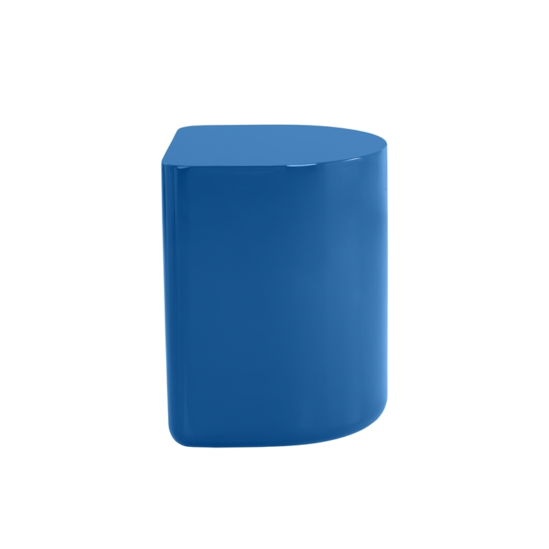 Brant House Dree Concrete End Table - Blue