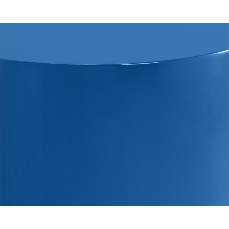 Brant House Dree Concrete End Table - Blue
