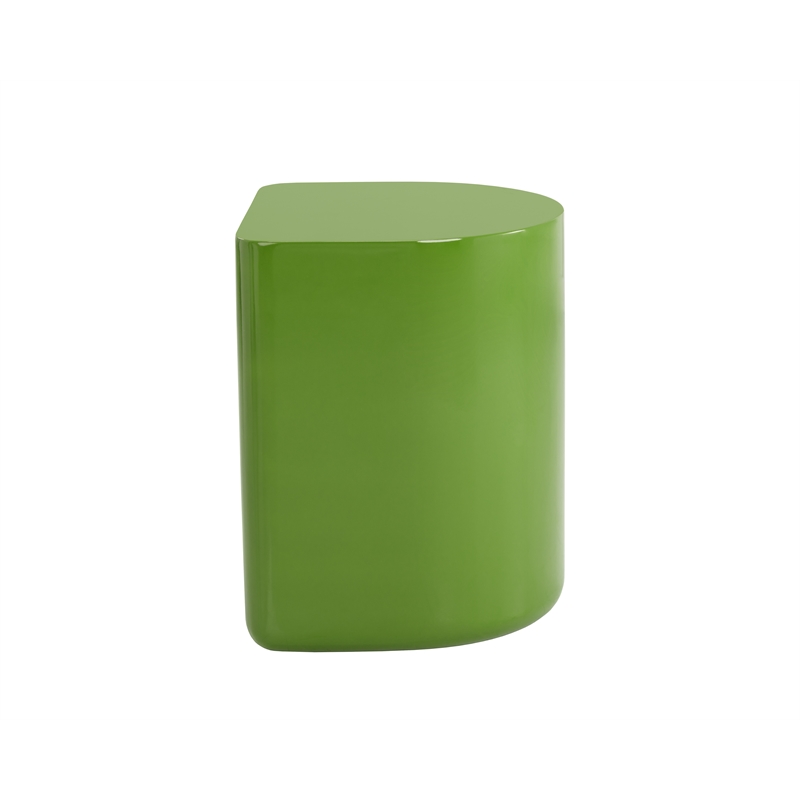Brant House Dree Concrete End Table - Olive Green