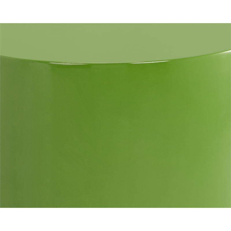 Brant House Dree Concrete End Table - Olive Green