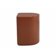 Brant House Dree Concrete End Table - Terra Cotta