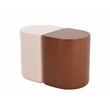 Brant House Dree Concrete End Table - Terra Cotta
