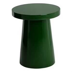 Brant House Porcini Concrete End Table - Large - Green