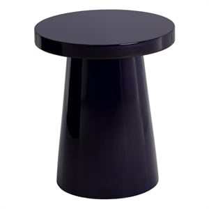Brant House Porcini Concrete End Table - Large - Navy