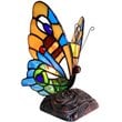 CHLOE Kacy 4 Tiffany-style 1 Light Butterfly Accent Table Lamp 9