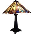 CHLOE Flare Tiffany-style 2 Light Mission Table Lamp 15