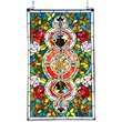 CHLOE Eureka Sonara Tiffany-glass Victorian Window Panel 20x32