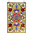 CHLOE Eureka Sonara Tiffany-glass Victorian Window Panel 20x32