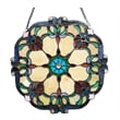 CHLOE Rosalie Victorian Tiffany-glass Window Panel 18