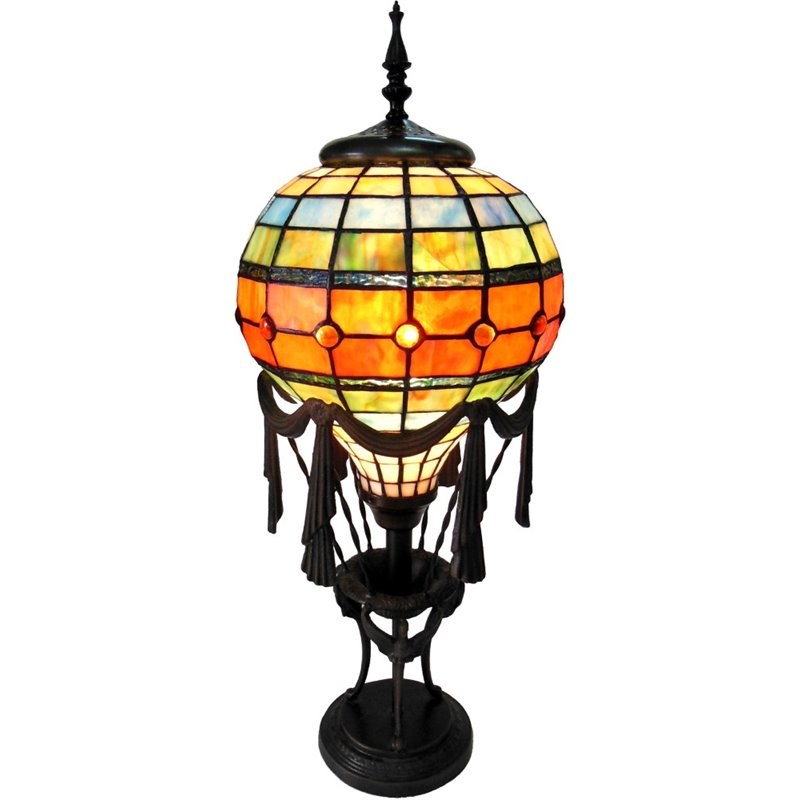 CHLOE Rozier Tiffany-style 1 Light Table Lamp 11