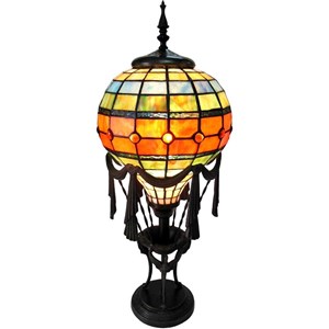 CHLOE Rozier Tiffany-style 1 Light Table Lamp 11&quot Shade