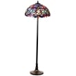 CHLOE Priscilla Tiffany-style 2 Light Victorian Floor Lamp 18