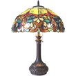 CHLOE Genesis Victorian 2 Light Antique Dark Bronze Table Lamp 17