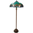 CHLOE Liaison Tiffany-style 2 Light Victorian Floor Lamp 18