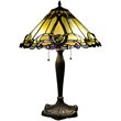 CHLOE Majestic Grandeur Tiffany-style 2 Light Victorian Table Lamp 18