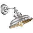 CHLOE Samuel Industrial-style 1 Light Silver Painted Indoor Wall Sconce 10