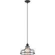 CHLOE Jaxon Industrial-style 1 Light Rubbed Bronze Ceiling Mini Pendant 10