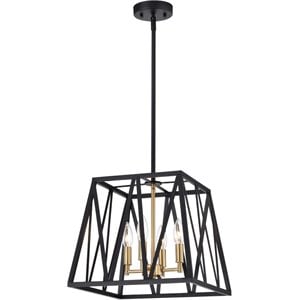chloe ironclad industrial 4 light black inverted pendant ceiling fixture 14