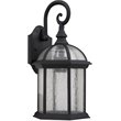 CHLOE Havana Divine Transitional 1 Light Black Outdoor Wall Sconce 19