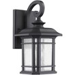 CHLOE Franklin Transitional 1 Light Black Outdoor Wall Sconce 13