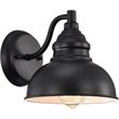 CHLOE Ironclad Industrial 1 Light Textured Black Indoor Wall Sconce 8