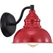 CHLOE Ironclad Industrial 1 Light Matte Black Indoor Wall Sconce 8