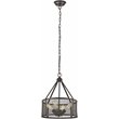CHLOE Ironclad Industrial-style 4 Light Rubbed Bronze Ceiling Pendant 16