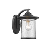 CHLOE Liam Transitional 1 Light Black Outdoor Wall Sconce 11