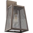 CHLOE Emerson Industrial 1 Light Rubbed Bronze Outdoor Wall Sconce 15