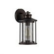 CHLOE Crinchton Transitional 1 Light Rubbed Bronze Outdoor Wall Sconce 11