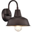 CHLOE Ironclad Industrial 1 Light Oil Rubbed Bronze Indoor Wall Sconce 9