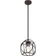 CHLOE Rylee 1 Light Oil Rubbed Bronze Mini Pendant Ceiling Fixture 10