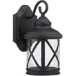 CHLOE Milania Adora Transitional 1 Light Black Outdoor Wall Sconce 11